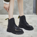 Spring Autumn Fashion Footwear Height Increasing Chunky Heel Ankle Boots Hard-wearing Botas Mujer Casual Shoes Women's Boots